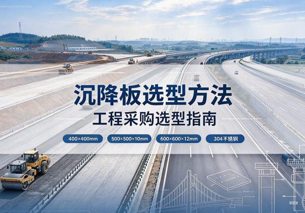 白云沉降板选择方法